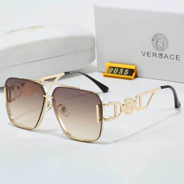 Oversize Metal Frame Luxury Sunglasses