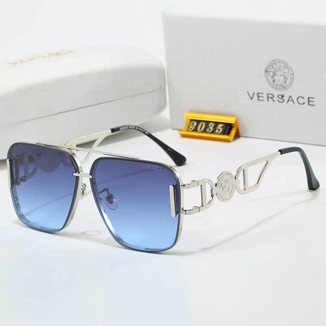 Oversize Metal Frame Luxury Sunglasses