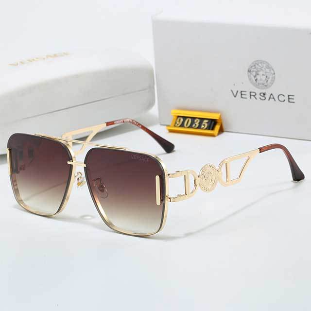 Oversize Metal Frame Luxury Sunglasses