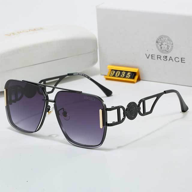 Oversize Metal Frame Luxury Sunglasses