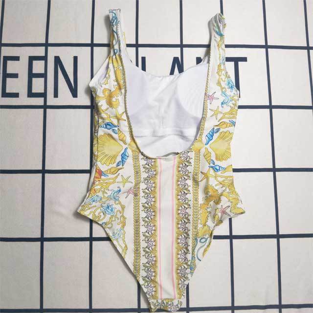 Printed Fashion Sexy Backless One Piece