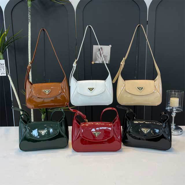 Fashion Logo Leather Women Shoulder Bag