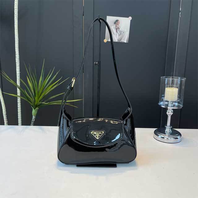 Fashion Logo Leather Women Shoulder Bag