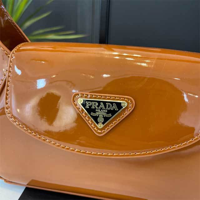 Fashion Logo Leather Women Shoulder Bag