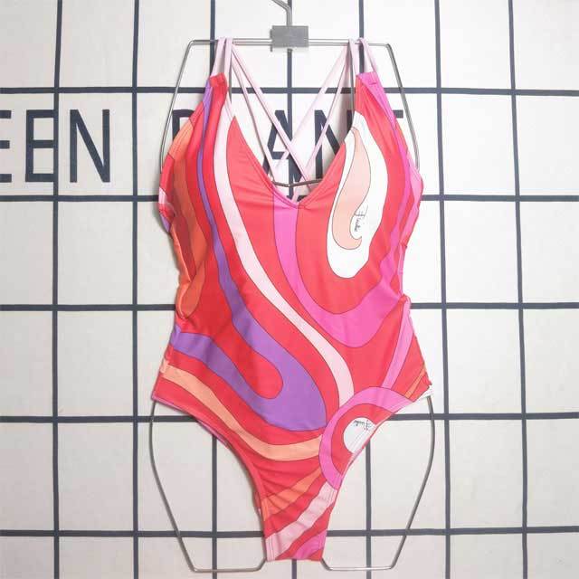 Printed Backless Sexy One Piece