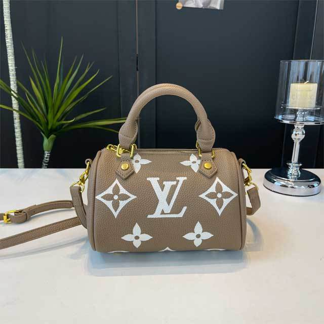 Leather Fashion Crossbody Boston Bag
