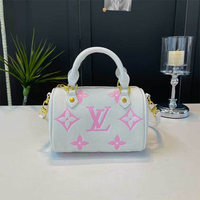Leather Fashion Crossbody Boston Bag