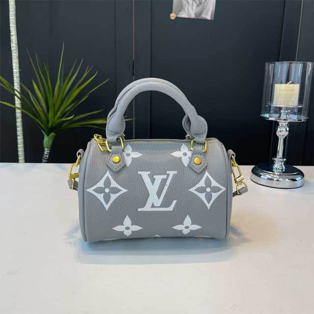 Leather Fashion Crossbody Boston Bag