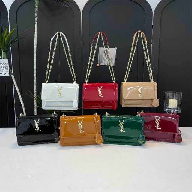 Shiny Leather Fashion Shoulder Bag