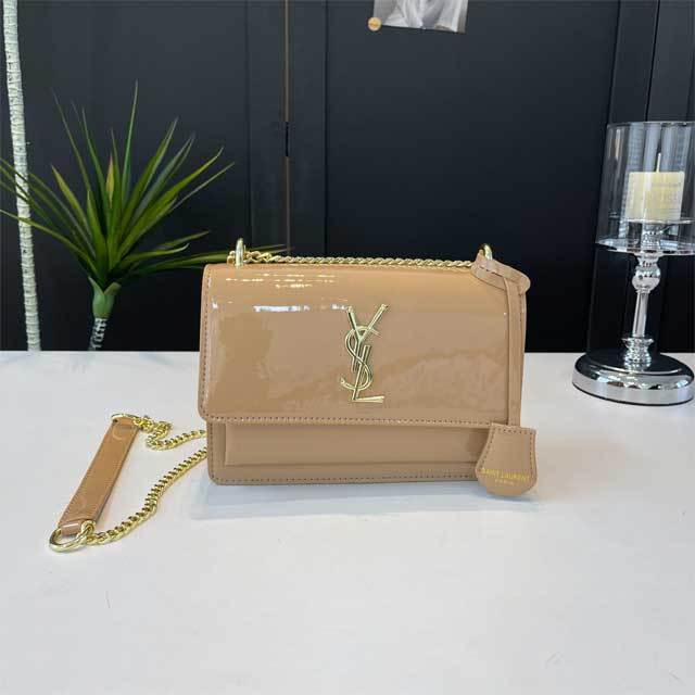 Shiny Leather Fashion Shoulder Bag