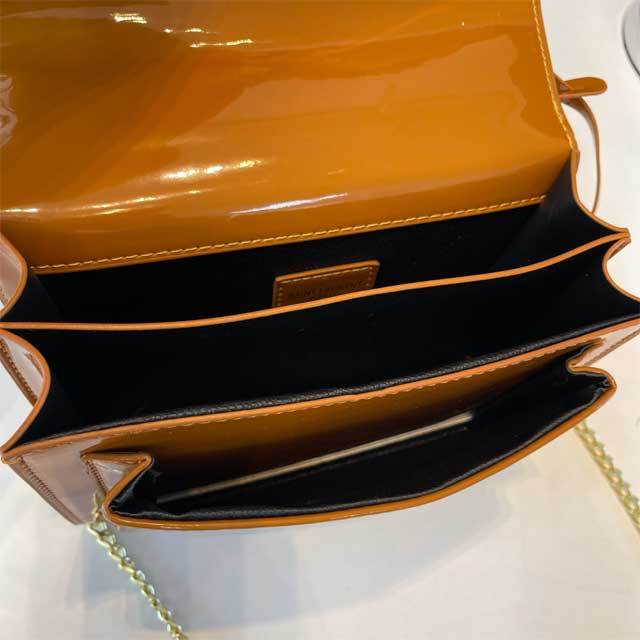 Shiny Leather Fashion Shoulder Bag