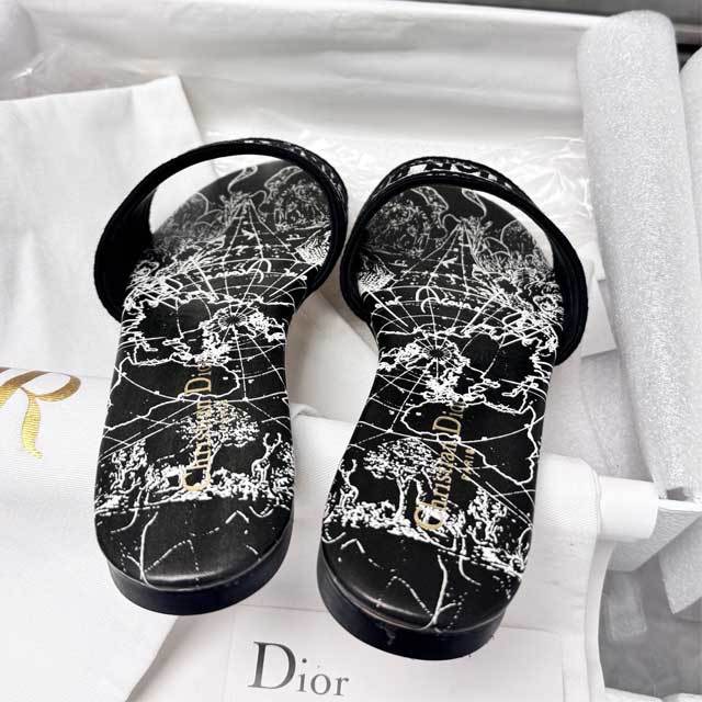 Fashion Embroidery Beach Flat Slides