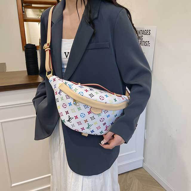 Printed Fashion Leather Fanny Pack