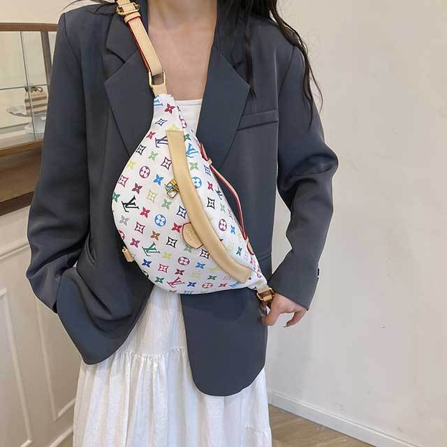 Printed Fashion Leather Fanny Pack