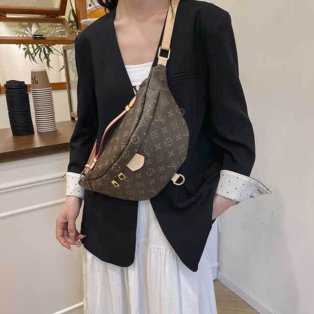 Printed Fashion Leather Fanny Pack