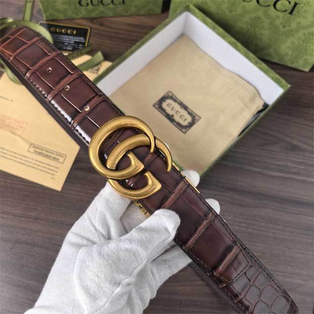 Crocodile Pattern Adults Fashion Belt