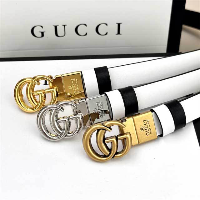 Fashion Logo Leather Female Belt