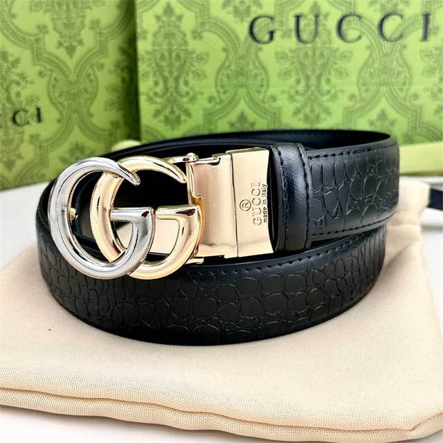 Stone Pattern Leather Fashion Belt