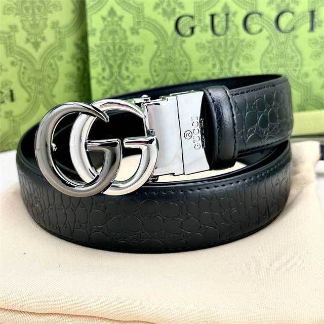 Stone Pattern Leather Fashion Belt