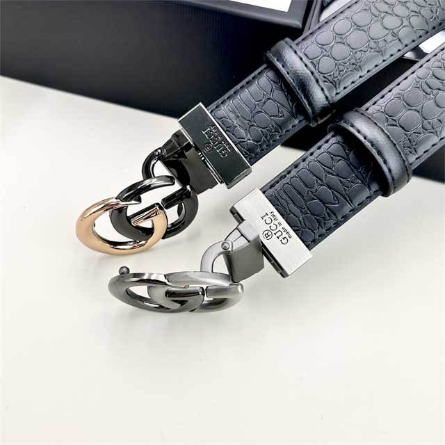 Stone Pattern Leather Fashion Belt