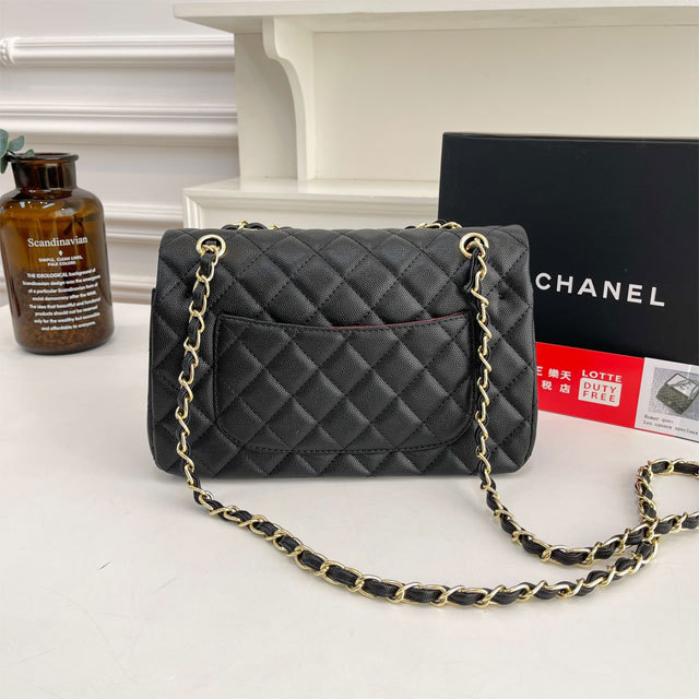 Metal Logo Leather Fashion Messenger Bag