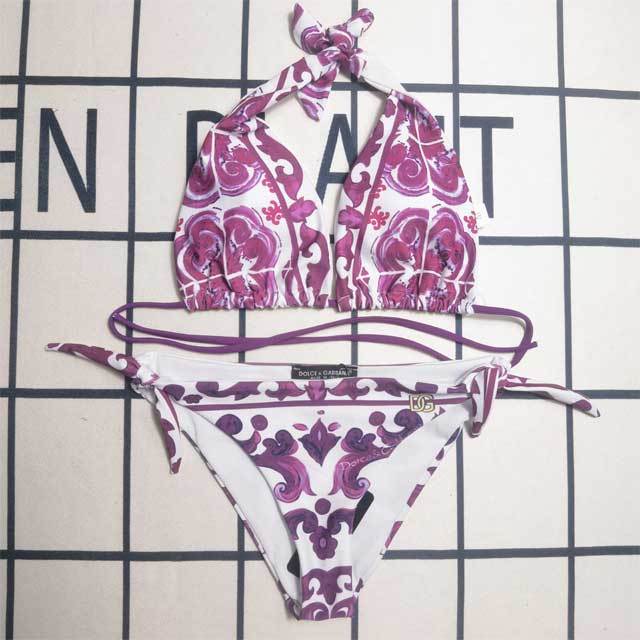 Printed Sexy Female Bikini Set