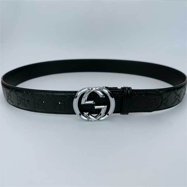 Leather Embossing Fashion Trousers Belt