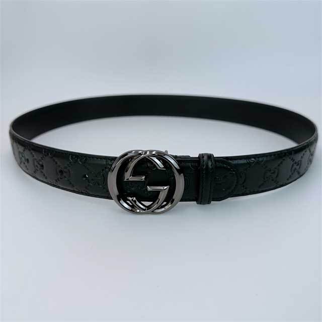 Leather Embossing Fashion Trousers Belt