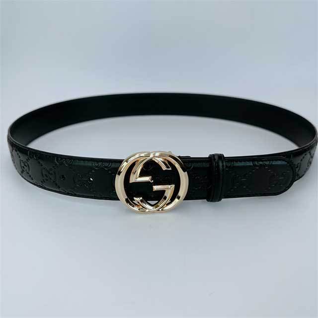 Leather Embossing Fashion Trousers Belt