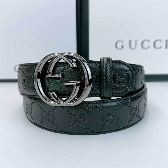 Leather Embossing Fashion Trousers Belt