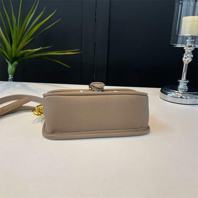 Women Leather Embossing Messenger Bag