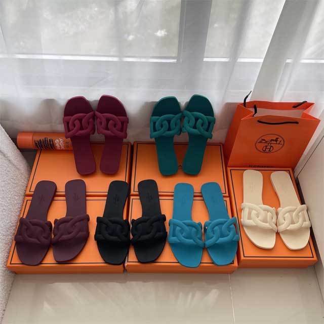 Hollow Out Casual Beach Slides