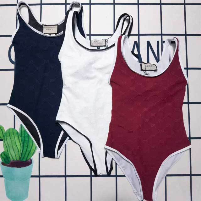 Jacquard Women Fashion One Piece Swimwear