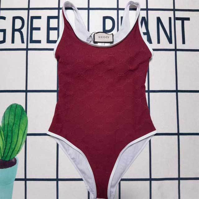 Jacquard Women Fashion One Piece Swimwear