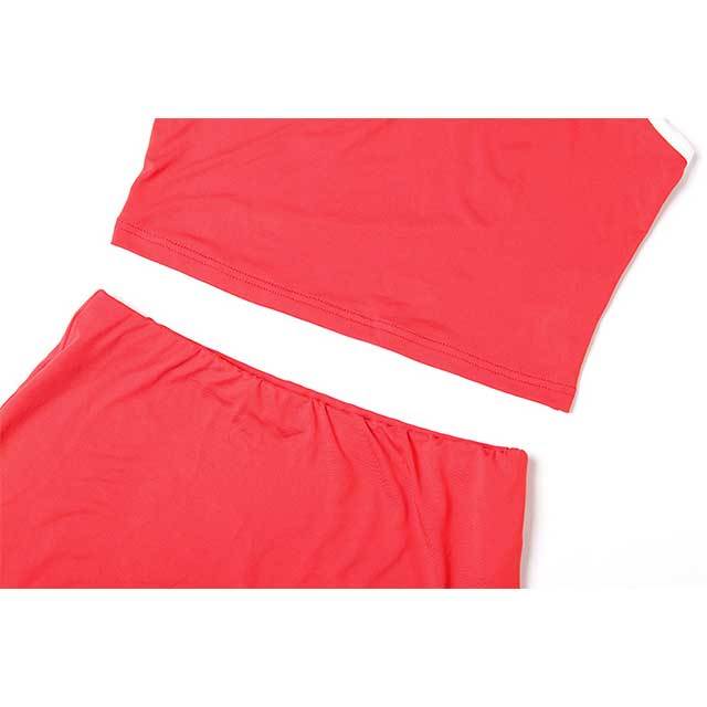 Striped Sleeveless Cropped Top Mini Skirt Set