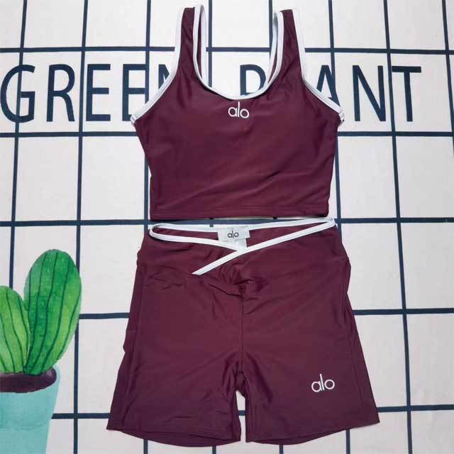 Tank Top Women Yoga Short Set
