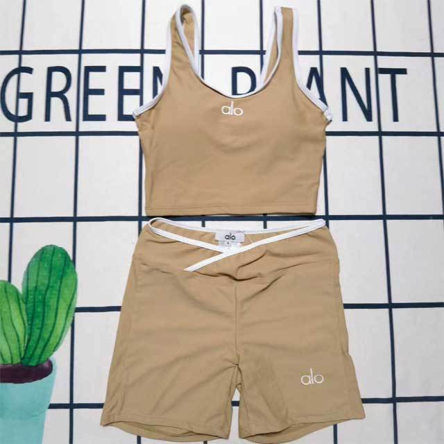 Tank Top Women Yoga Short Set