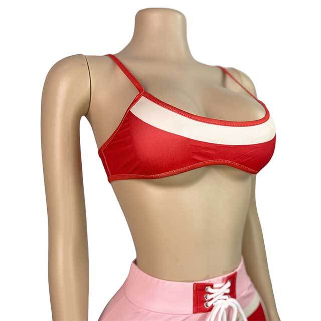 Colorblock Jogger Style 3 Pieces Pant Set