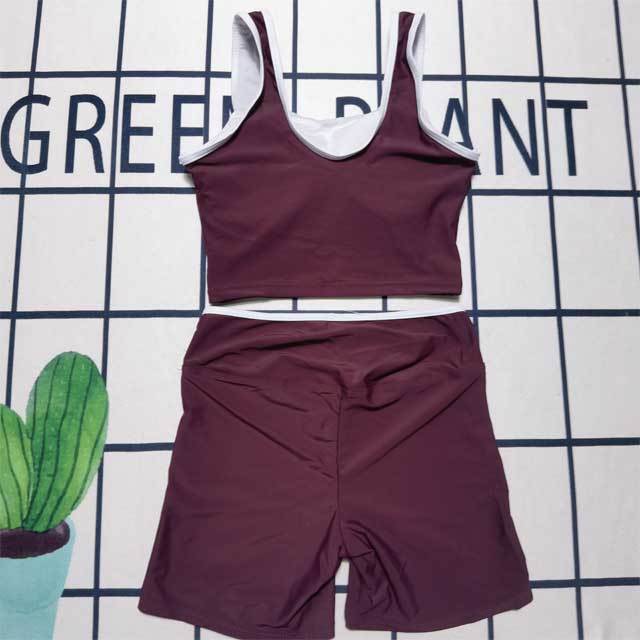 Tank Top Women Yoga Short Set