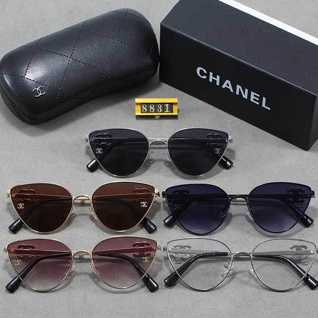 Cat Eye Metal Frame Luxury Glasses