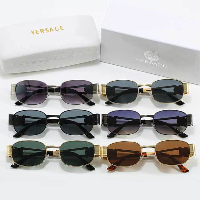 Oval Shape Retro Luxury Glasses