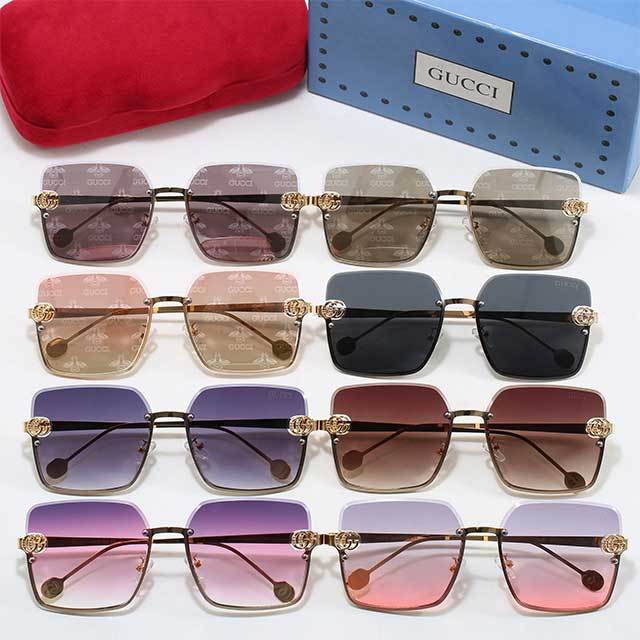 Square Frameless Streetwear Luxury Glasses