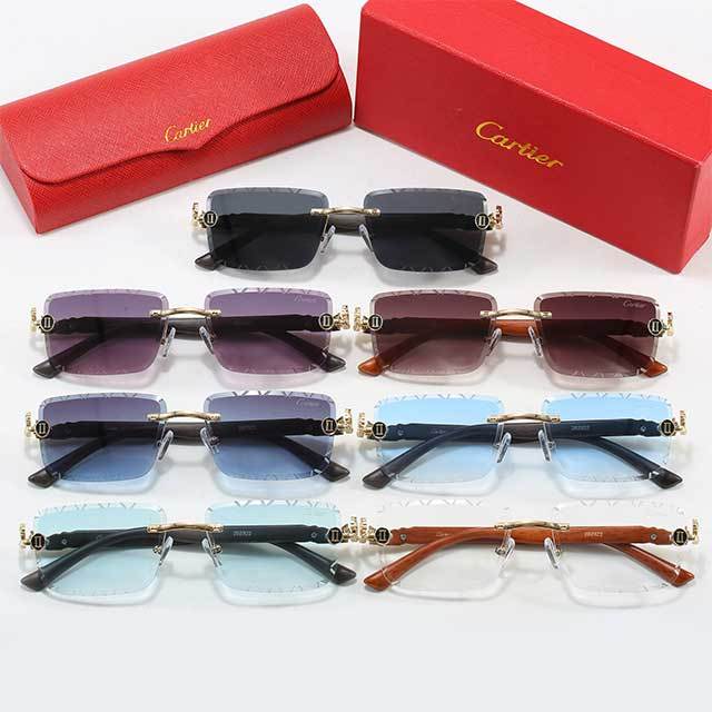 Rectangle Frameless Luxury Design Glasses