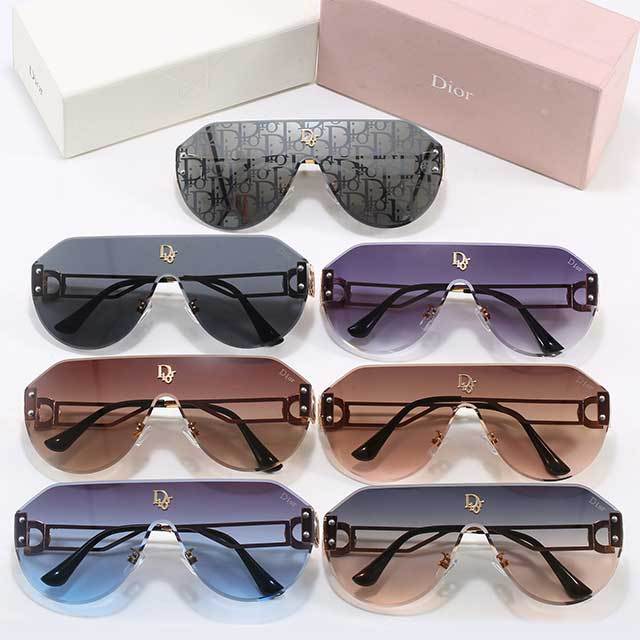 Large Size One Piece Luxury Sunglasses