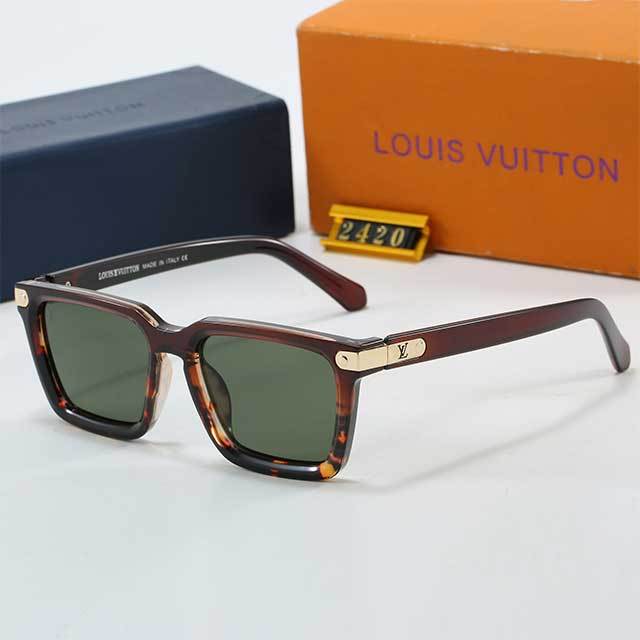Simple Design Square Frame Luxury Sunglasses