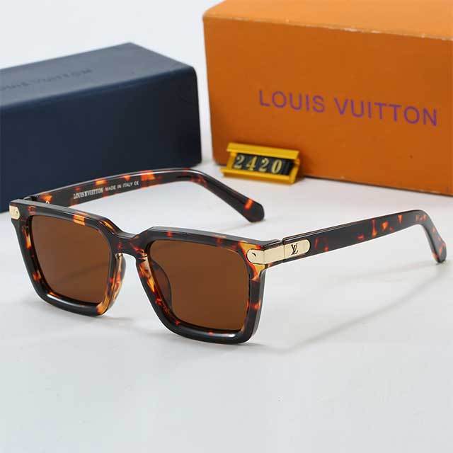Simple Design Square Frame Luxury Sunglasses