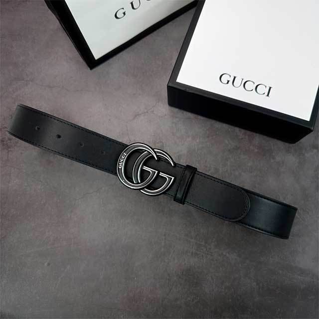 Fashion Logo Leather Adults Belt