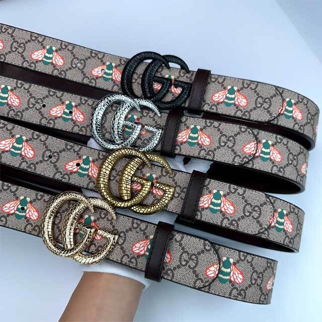 Fashion Logo Printed Adults Belt