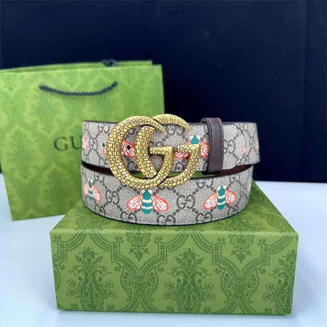 Fashion Logo Printed Adults Belt