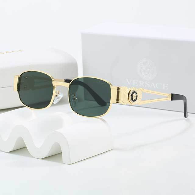 Oval Shape Retro Luxury Glasses